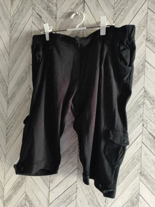 Pantalón pirata mujer negro