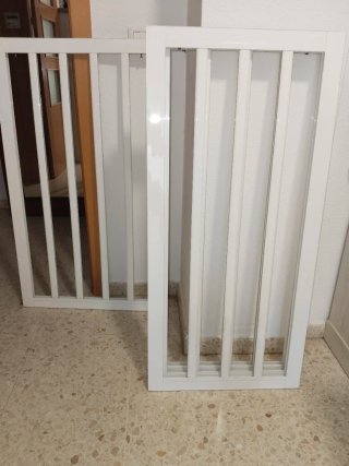 4 Rejas de Ventana Blancas