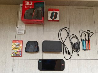 Nintendo Switch 2 con Mario Party y 2 Mandos extra