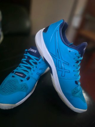 Zapatillas Asics Talla 44.5 Azul