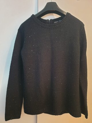 Jersey Negro con Brillos Esmara
