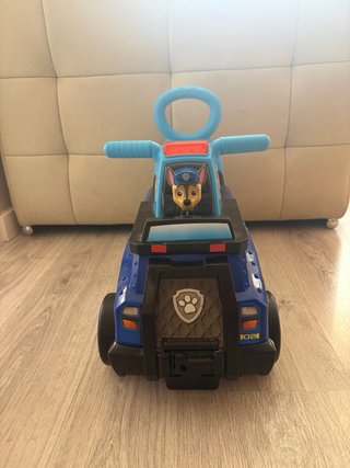 Coche correpasillos Patrulla Canina azul
