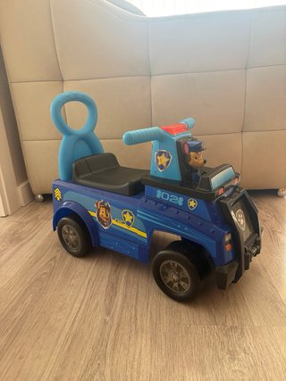 Coche correpasillos Patrulla Canina azul
