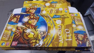 Scatole di cartone Cavalieri dello Zodiaco Aioria
