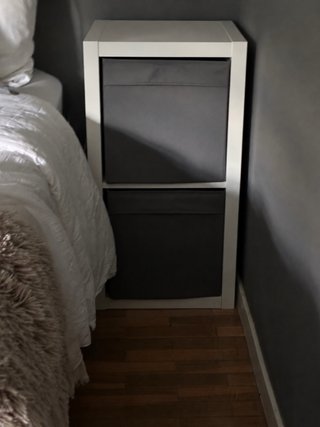 2 estanterias ikea dos cajones blanca