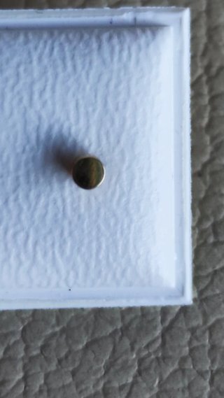 Pendientes bebé oro nuevos