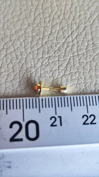 Pendientes bebé oro nuevos