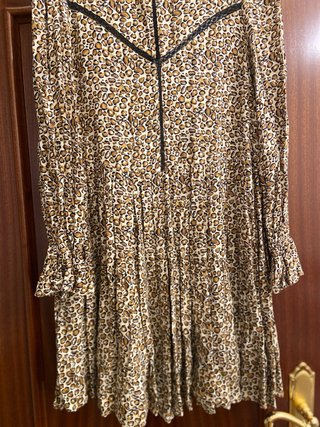 Vestido estampado animal print