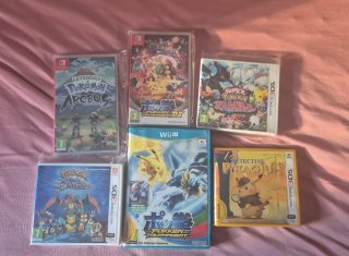 Lote de 6 Juegos Pokémon