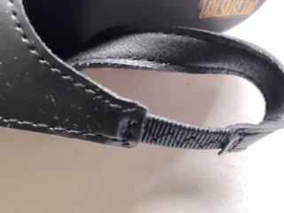 Sandalias Negras Talla 41, pone 42 pero calza un41