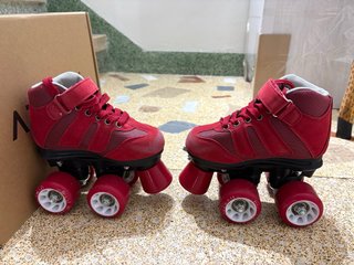 Patines infantiles Hockey Azemad Rojos
