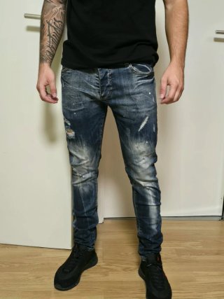 Pantalón largo tejano talla 40