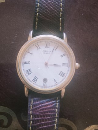 Reloj Citizen Mujer Dorado y Morado