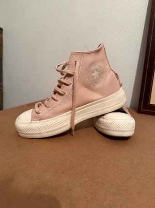 Zapatillas Converse Altas Rosa Talla 39,5