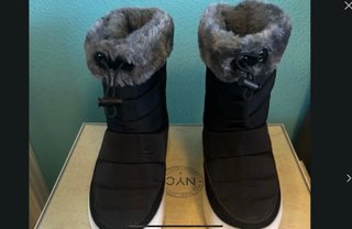 Botas de nieve negras talla 36
