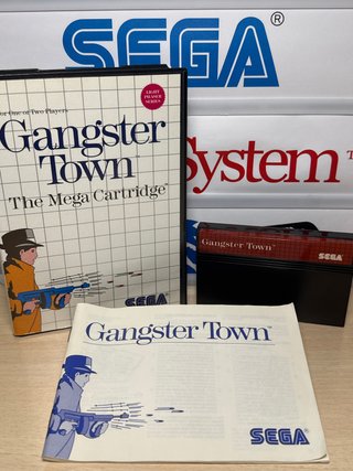 Gangster Town SEGA Master System CIB