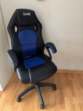 Silla Gaming GAME Negra y Azul