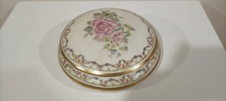Portagioie Limoges Caroline dipinto a mano