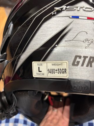 Casco Astone GTR Logo talla L