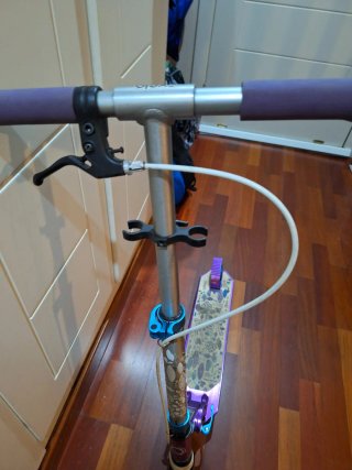 Patinete Oxelo Morado Ajustable