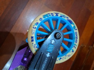 Patinete Oxelo Morado Ajustable