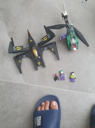 Lego Batman Helicóptero y Batwing