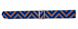 Vestido Geométrico Azul y Naranja T36/38