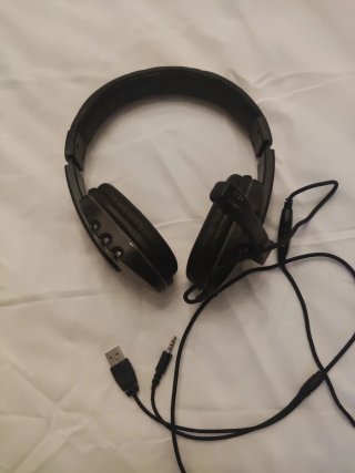 Cascos Gaming con Micrófono USB y Jack