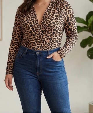 Body de Mujer Estampado Animal