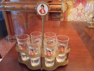 Juego de 6 copas de chupito La Gitana