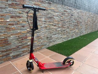 Patinete Infantil Rojo Plegable 9-14 años