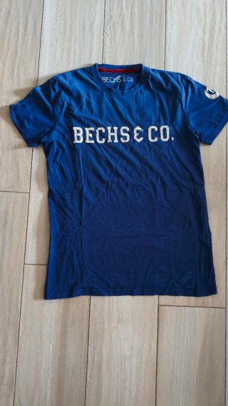 Maglia BECHS & CO. uomo blu