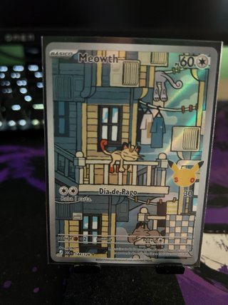 Meowth Carta Pokémon Alternativa