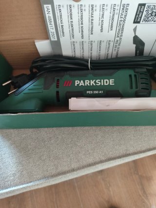 Parkside PES 250 A1 Rasqueta Eléctrica