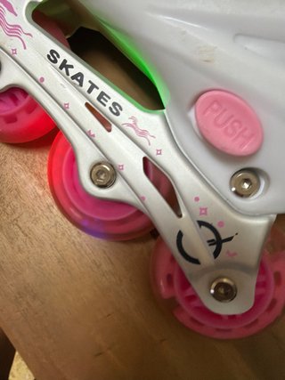 Patines para niña con luces 35-38