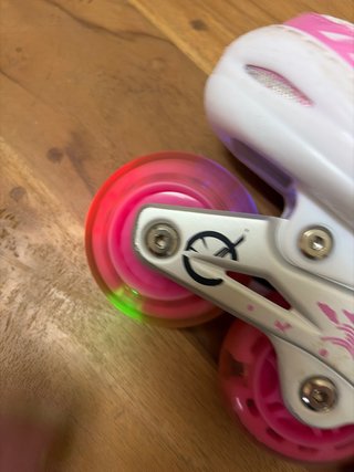 Patines para niña con luces 35-38