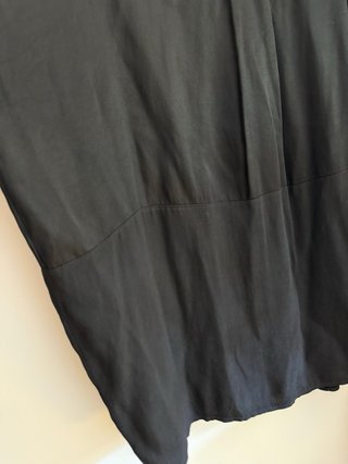 Camiseta larga negra