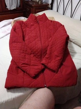 Chaquetón Acolchado Granate Talla 44/46
