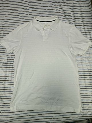 Pack 2 polos blanco y negro talla S