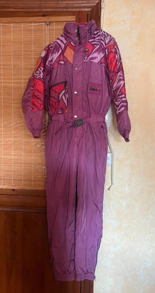 Mono de esquí vintage mujer