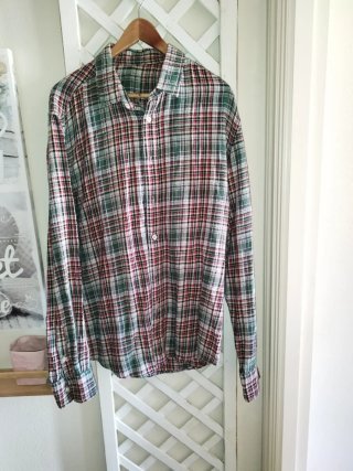Camisa chico cuadros Zara Man