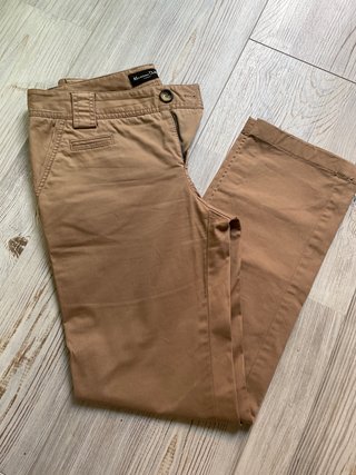 Pantalón Massimo Dutti Beige Talla 38