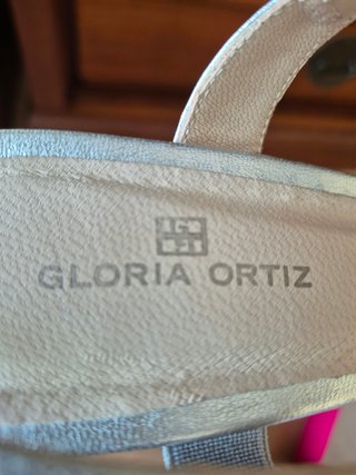Sandalias Gloria Ortiz Piel Talla 37
