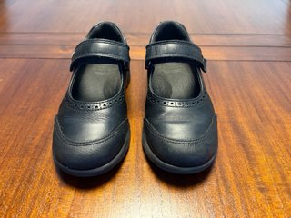 Zapatos colegiales niña negros, talla 29
