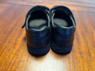 Zapatos colegiales niña negros, talla 29