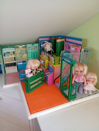 Set El Corte Inglés Barriguitas con 3 muñecas.