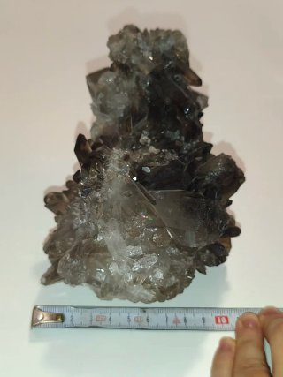 Drusa Cuarzo Ahumado 1.2kg