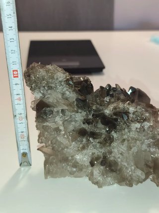 Drusa Cuarzo Ahumado 1.2kg