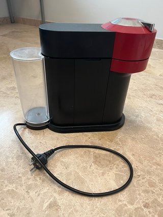Cafetera Nespresso Krups Roja
