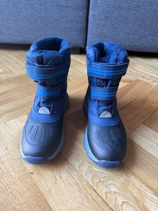 Botas nieve niño Pepperts talla 33 azul marino